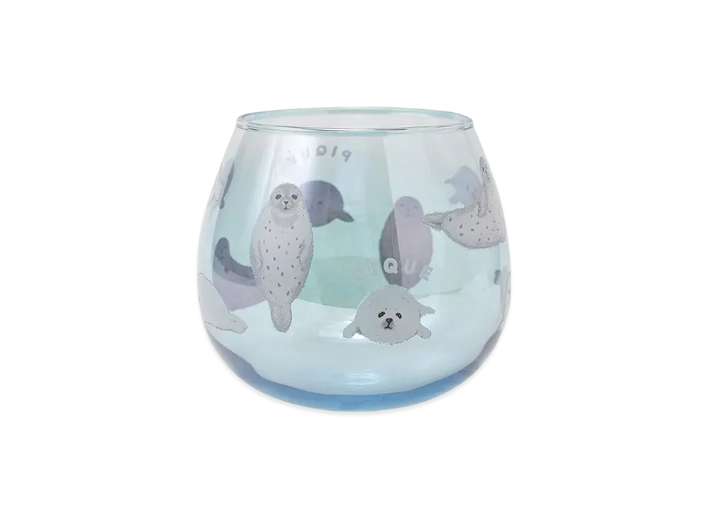 GELATO PIQUE Seal Pattern Swaying Glasses "B"
