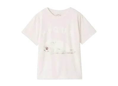 GELATO PIQUE Kids Cool Sensation To The Touch Seal One-Point T-Shirt "Pink"