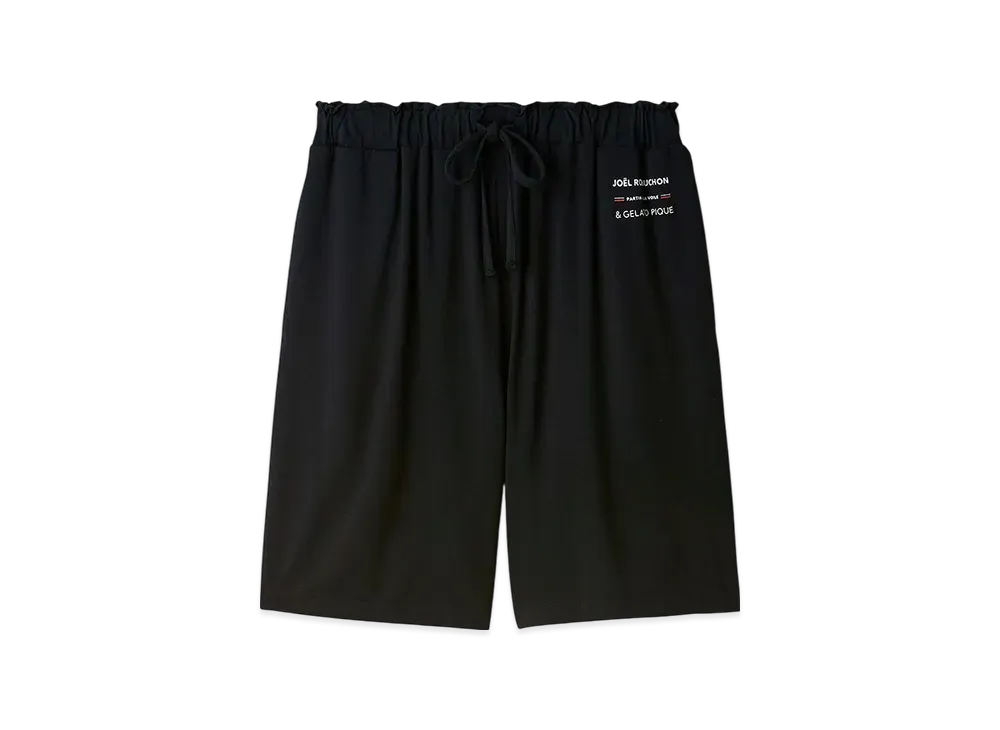 GELATO PIQUE x JOEL ROBUCHON Cool Touch Sensation One Point Shorts "Black"