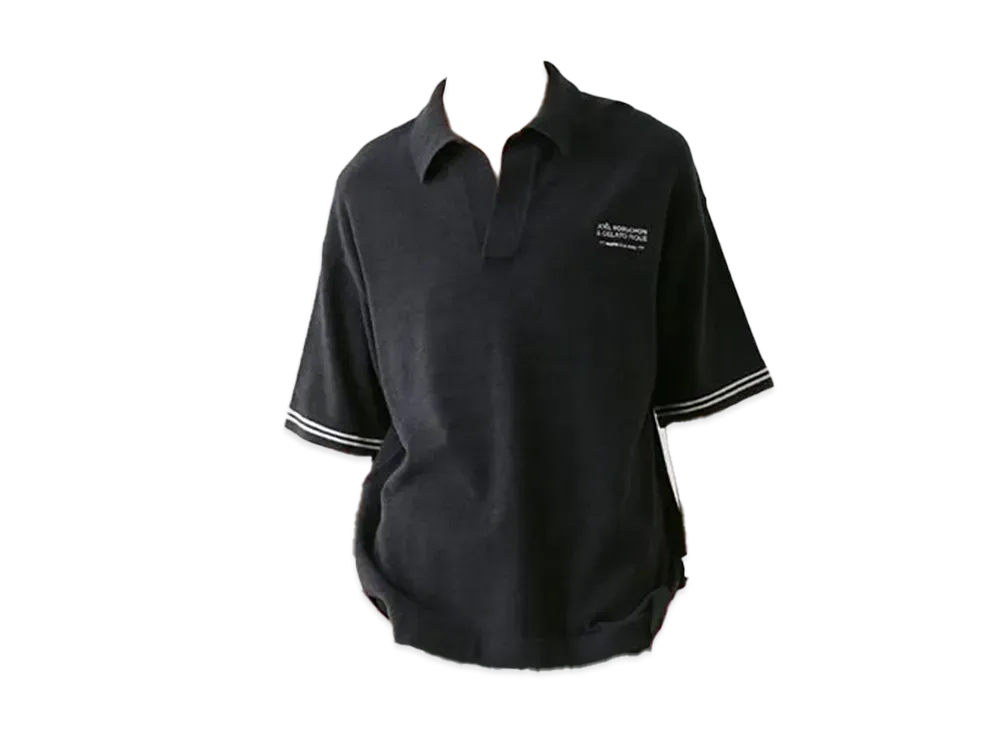 GELATO PIQUE x JOEL ROBUCHON Homme Cool Touch Sensation One Point Pullover "Black"