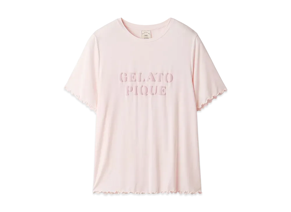 GELATO PIQUE Cool Touch Sensation Logo Mellow T-shirt "Pink"