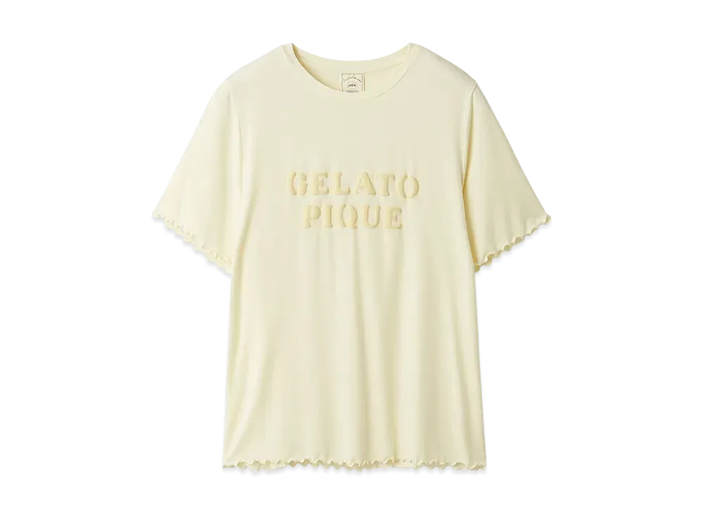 GELATO PIQUE Cool Touch Sensation Logo Mellow T-shirt "Yellow"
