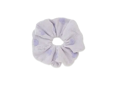 GELATO PIQUE Heart Jacquard Scrunchie "Purple"