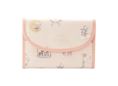 GELATO PIQUE All-Over Pattern Mother & Child Notebook Case S "Light Pink"