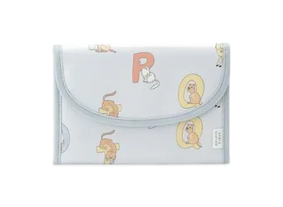 GELATO PIQUE All-Over Pattern Mother & Child Notebook Case S "Blue"