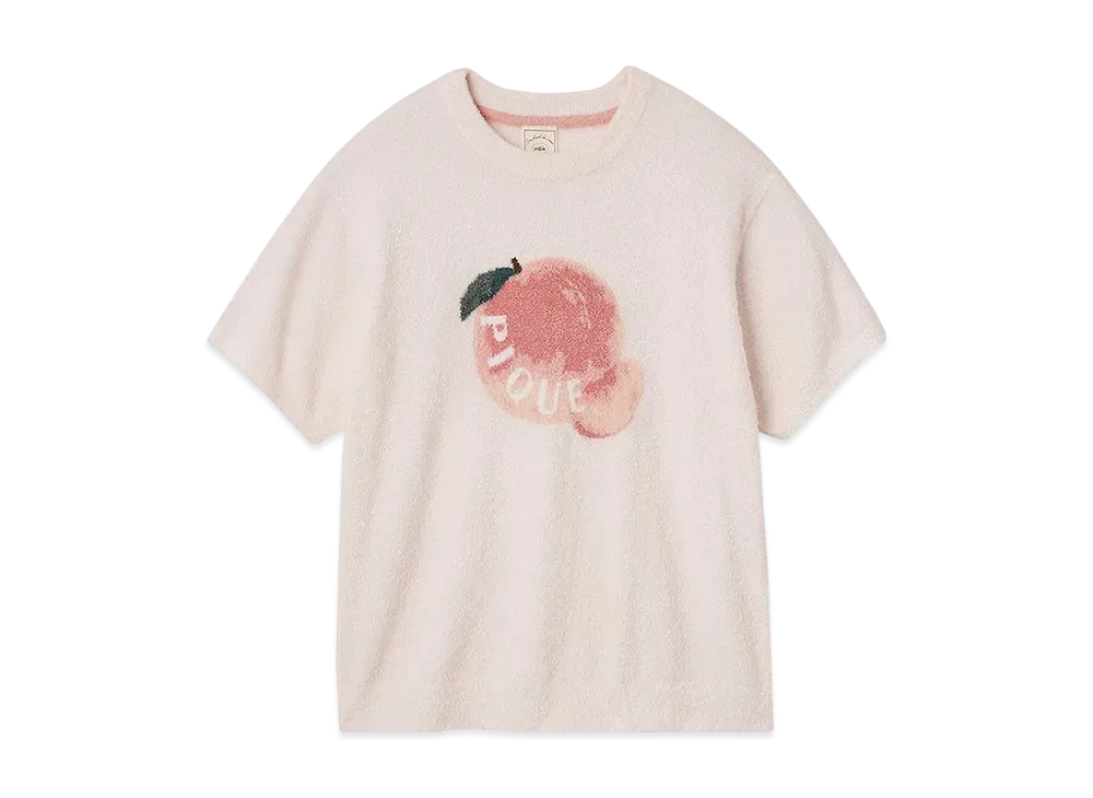 GELATO PIQUE Fruit Jacquard Pullover "Pink"