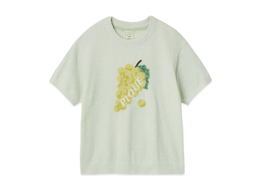 GELATO PIQUE Fruit Jacquard Pullover "Mint"