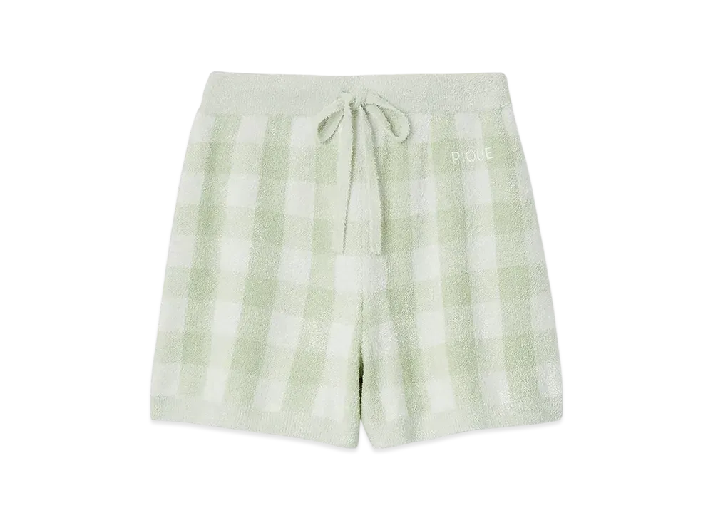 GELATO PIQUE Check Jacquard Shorts "Mint"