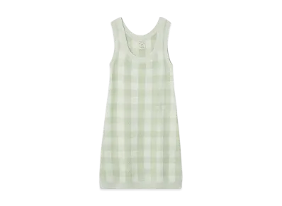 GELATO PIQUE Check Jacquard Dress "Mint"