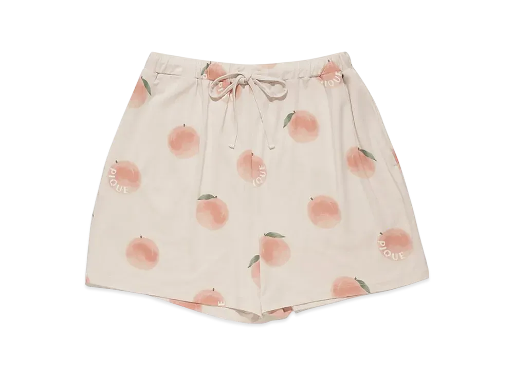 GELATO PIQUE Cool Touch Sensation Fruit Pattern Shorts "Pink"