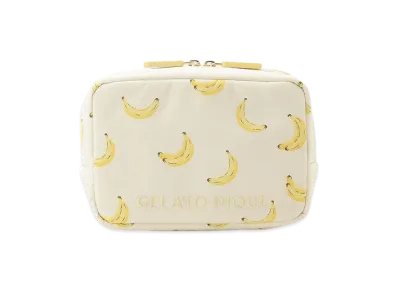 GELATO PIQUE Fruit All Pattern Pouch "Yellow"