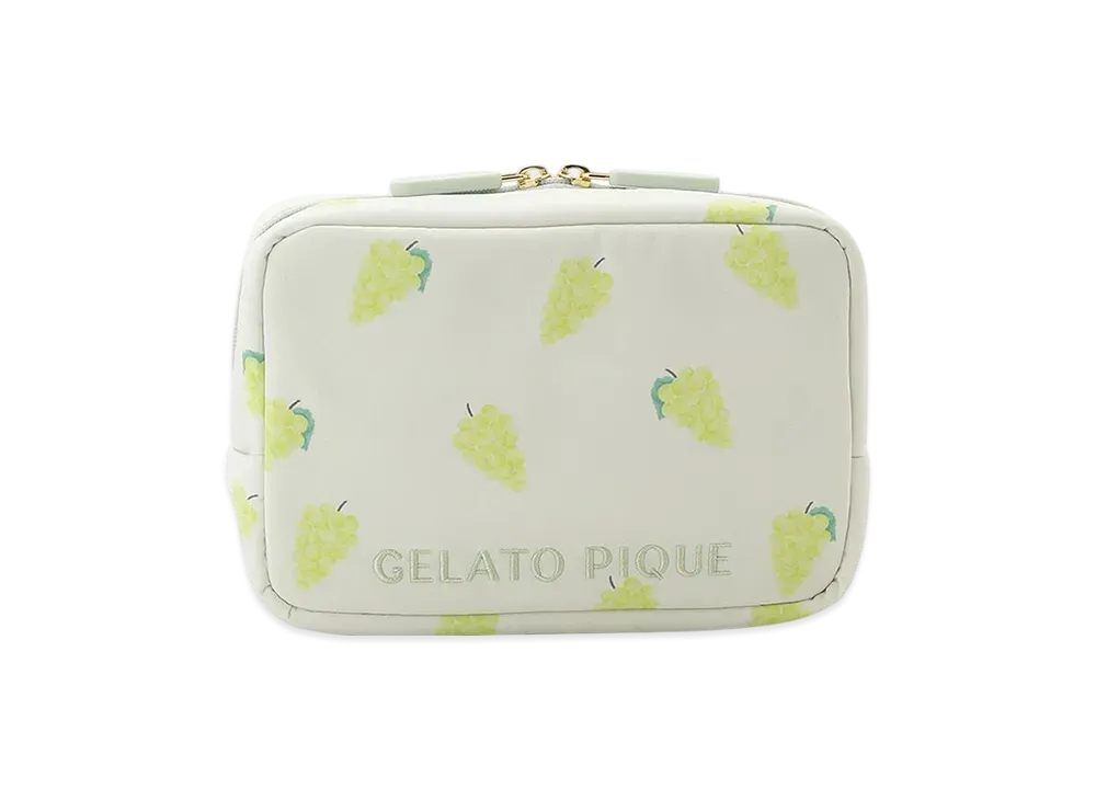 GELATO PIQUE Fruit All Pattern Pouch "Mint"