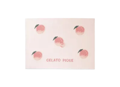 GELATO PIQUE Sleep Smoothie Fruit Jacquard Half Blanket "Pink"