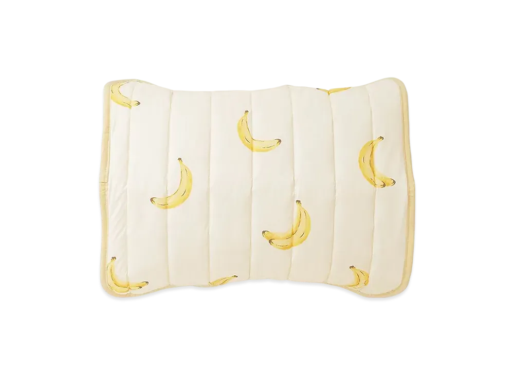 GELATO PIQUE Sleep Cool Touch Sensation Fruit Pattern Pillow Pad "Yellow"
