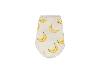 GELATO PIQUE Cat & Dog Cool Touch Sensation Fruit Pattern Pullover "Yellow"