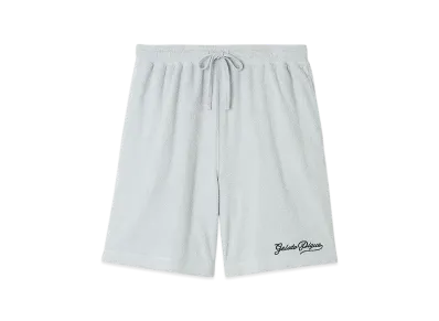 GELATO PIQUE Homme Pile Logo Embroidered Shorts "Blue"