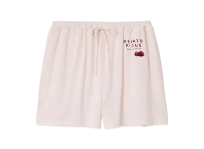 GELATO PIQUE Cool Rayon Dessert Logo Shorts "Charcoal Gray"