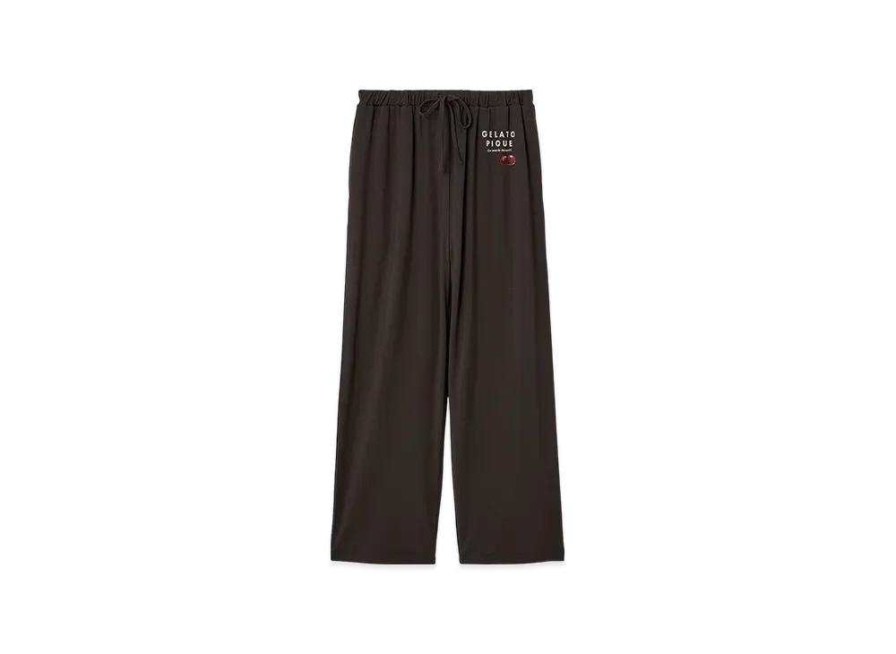 GELATO PIQUE Cool Touch Sensation Cool Rayon Dessert Logo Long Pants "Charcoal Gray"
