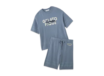 GELATO PIQUE Homme Smoothie Little Logo Setup "Blue"