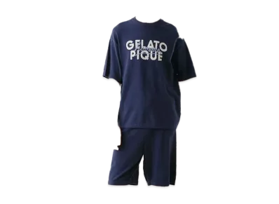 GELATO PIQUE Homme Smoothie Little Logo Setup "Navy"