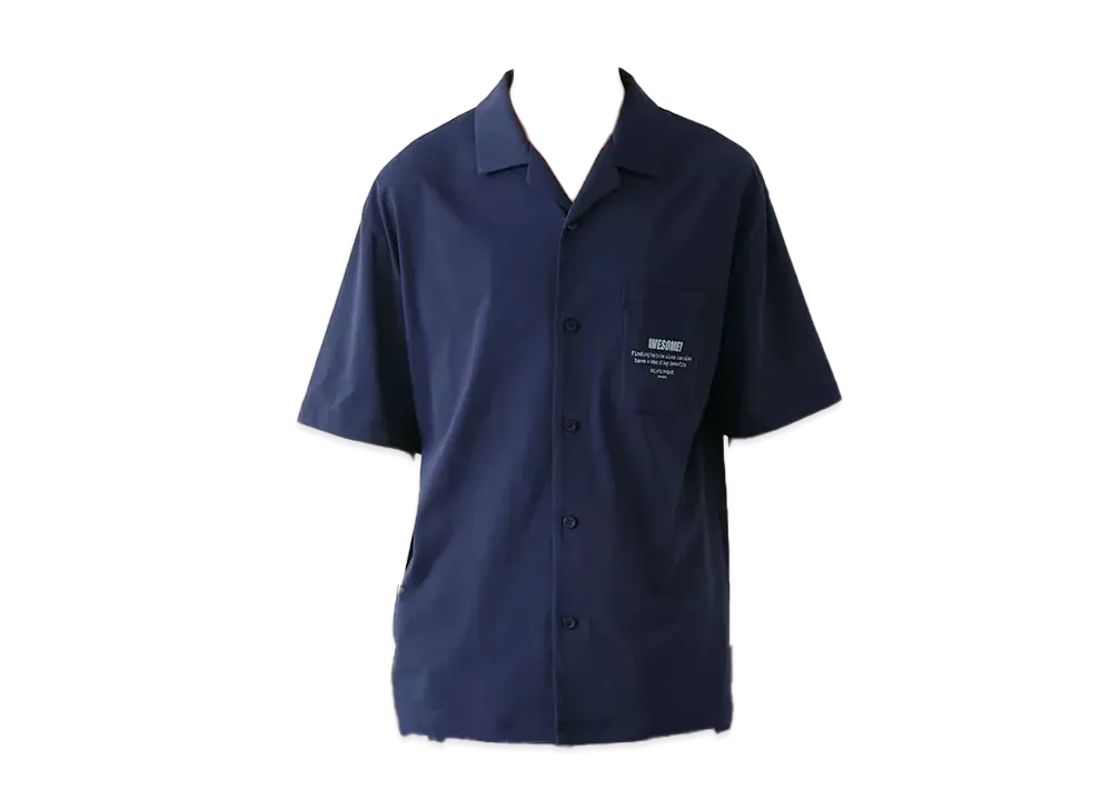 GELATO PIQUE Homme Cool Touch Sensation Supima Cotton Logo Shirt "Navy"