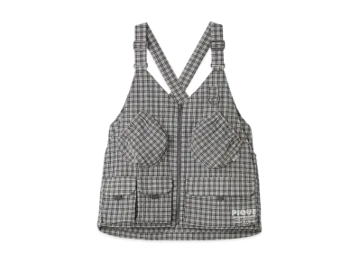 GELATO PIQUE Homme Multi Check Vest "Dark Gray"