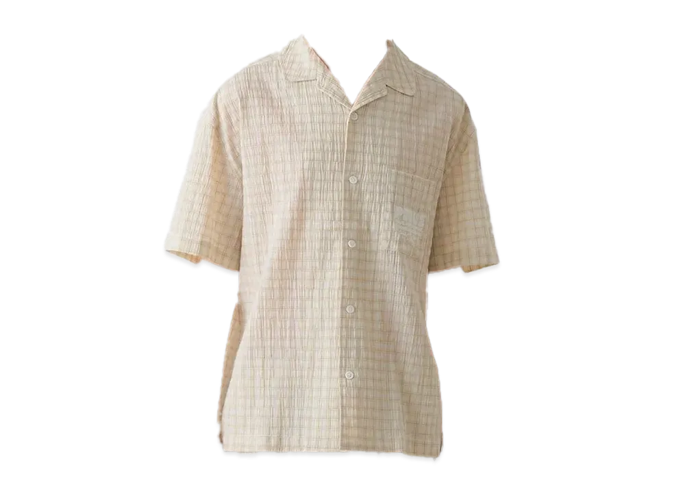 GELATO PIQUE Homme Multi-Check Shirt "Beige"