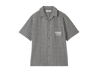 GELATO PIQUE Homme Multi-Check Shirt "Dark Gray"