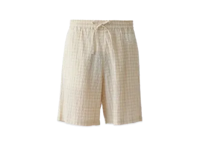 GELATO PIQUE Homme Multi-Check Shorts "Beige"