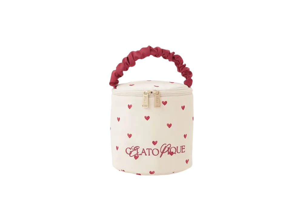GELATO PIQUE Pattern Circle Vanity "Red"