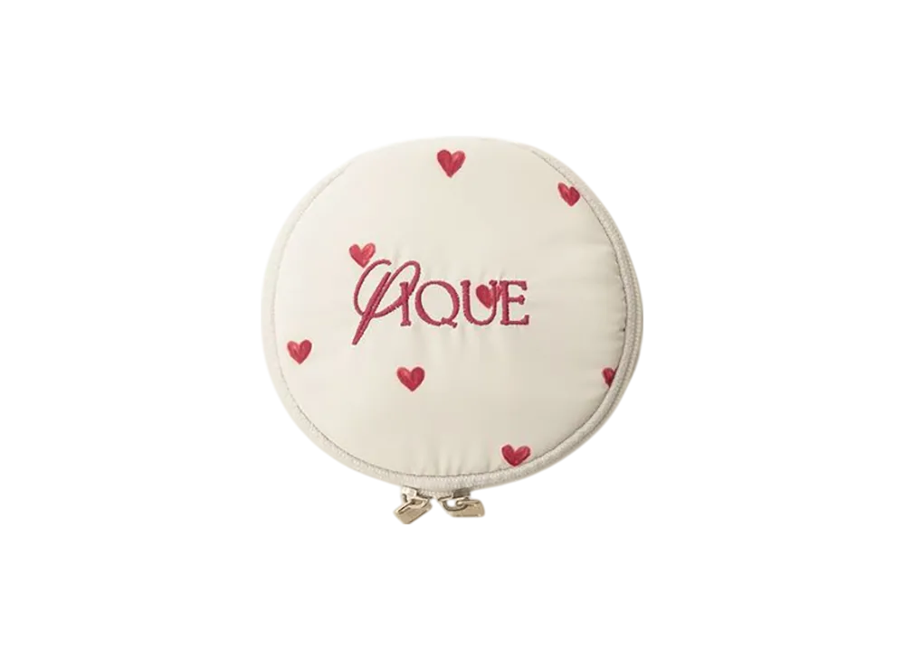 GELATO PIQUE Pattern Accessory Pouch "Red"