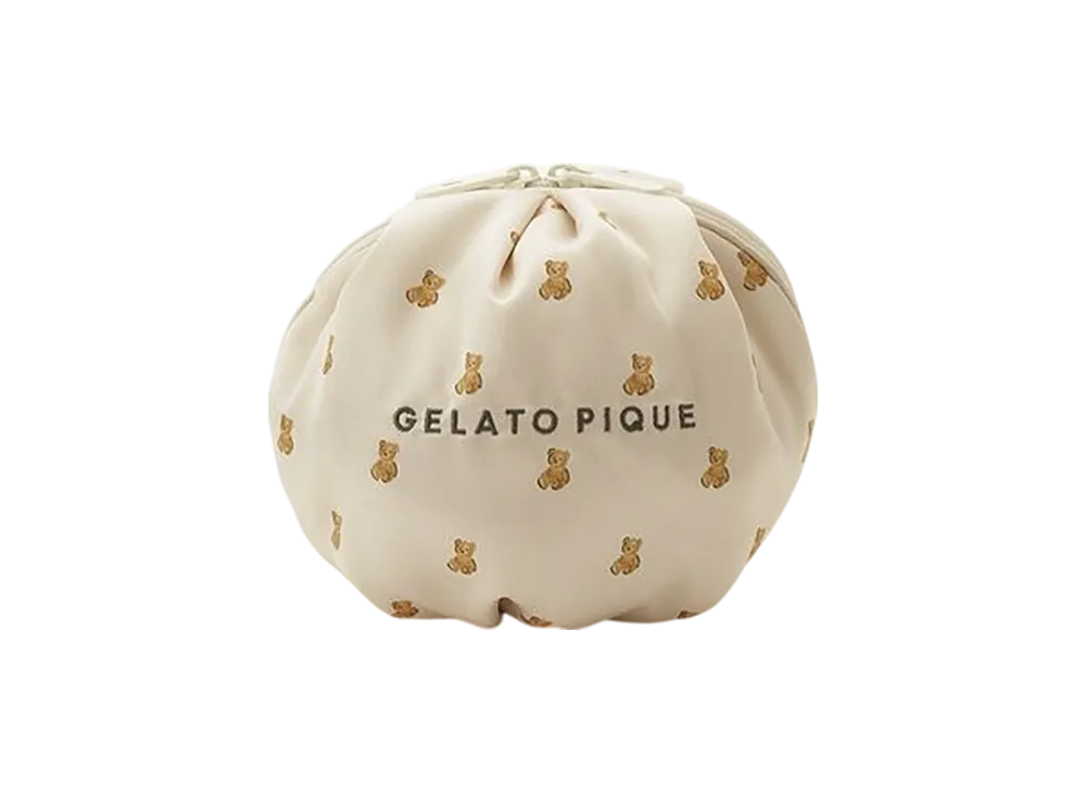 GELATO PIQUE Variation Pouch "Beige"
