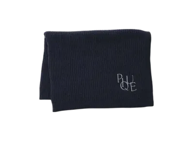 GELATO PIQUE Ribbed Blanket "Navy"