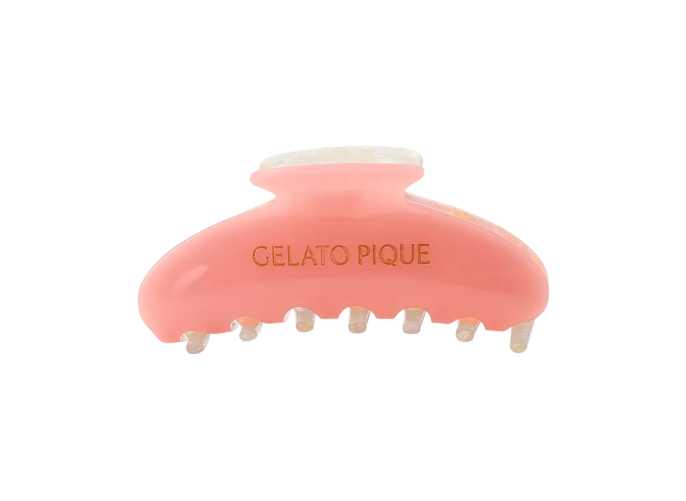 GELATO PIQUE Logo Hair Clip "Coral"