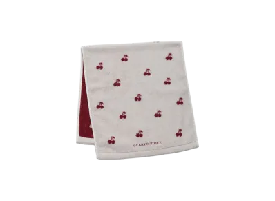 GELATO PIQUE Cherry Face Towel "Red"