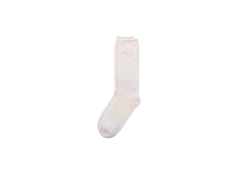 GELATO PIQUE Smoothie Block Border Socks "Pastel"