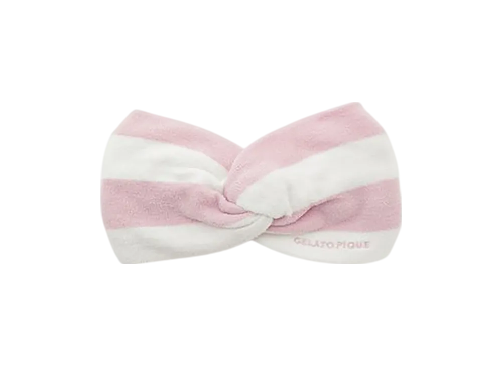 GELATO PIQUE Smoothie Little 2 Border Hairband "Pink"