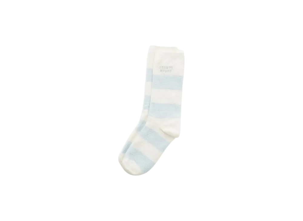 GELATO PIQUE Smoothie Little 2 Border Socks "Blue"