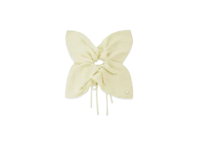 GELATO PIQUE Satin Ribbon Scrunchie "Yellow"
