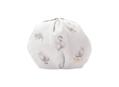 GELATO PIQUE Cat All Pattern Pouch "Lavender"