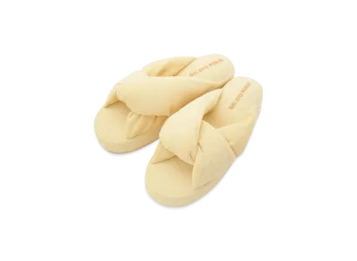 GELATO PIQUE Colorful Pile Room Shoes "Yellow"