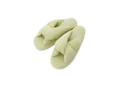 GELATO PIQUE Colorful Pile Room Shoes "Green"