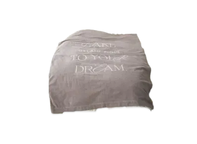 GELATO PIQUE Sleep Logo Design Imabari Towel Blanket "Gray"