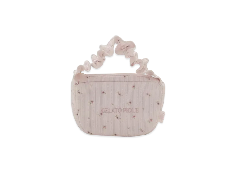 GELATO PIQUE Spring Sakura Pattern Tissue Pouch "Pink"