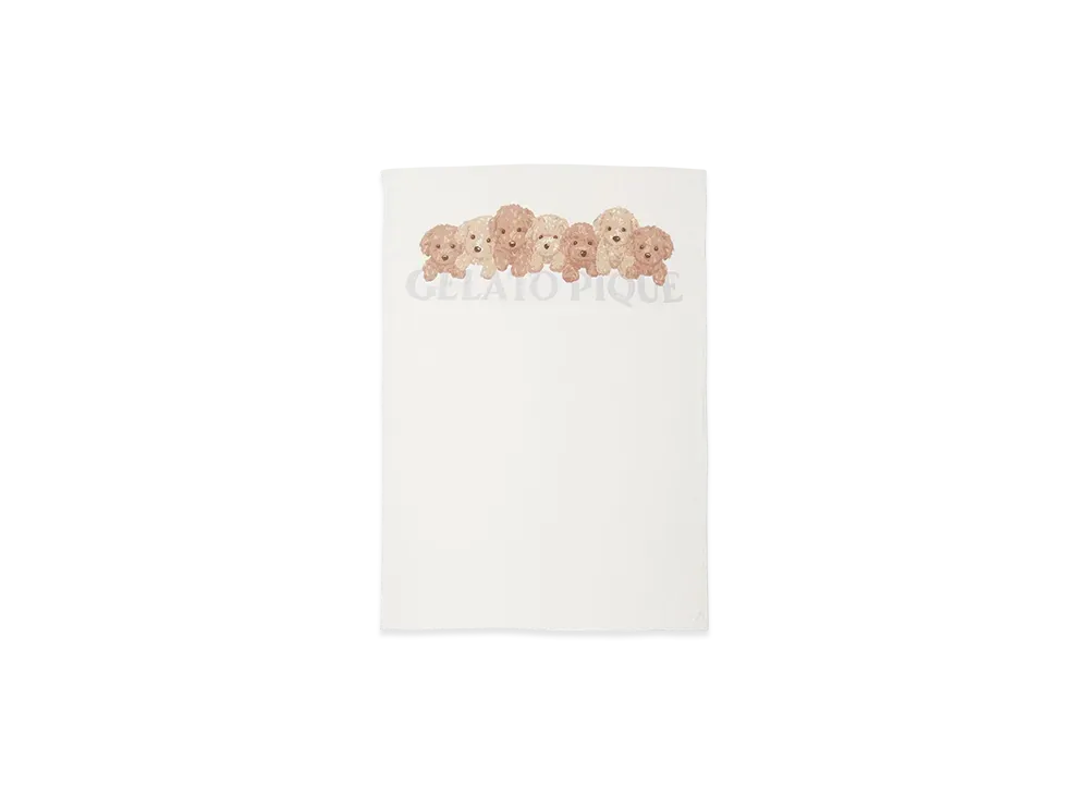GELATO PIQUE Sleep Toy Poodle Jacquard Multi Cover "Off White"