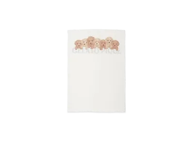 GELATO PIQUE Sleep Toy Poodle Jacquard Multi Cover "Off White"