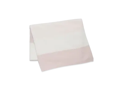 GELATO PIQUE Washable Smoothie Border Blanket "Pink"