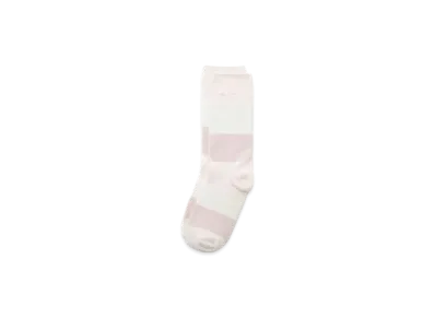 GELATO PIQUE Washable Smoothie Border Socks "Pink"