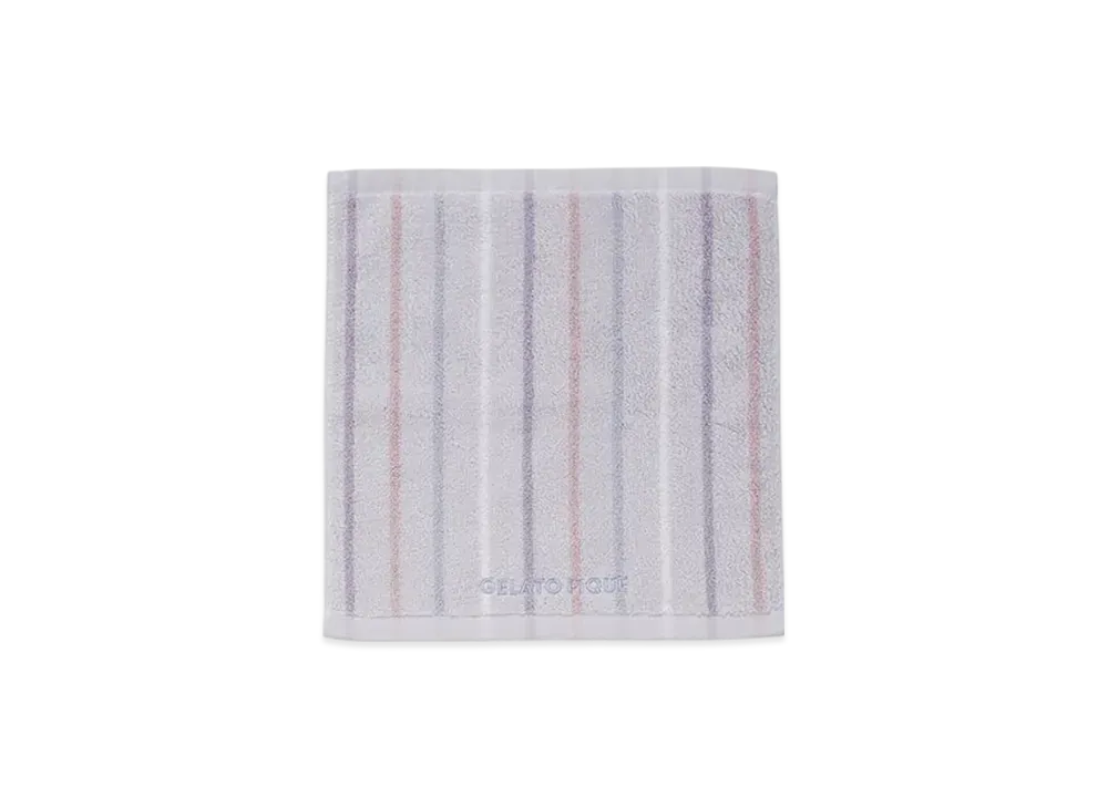 GELATO PIQUE Colorful Stripes Hand Towel "Lavender"