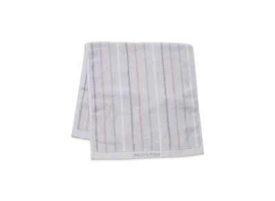 GELATO PIQUE Colorful Stripes Face Towel "Lavender"